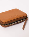 O MY BAG Robbie Wallet Wild Oak Soft Grain Leather Braun Leder
