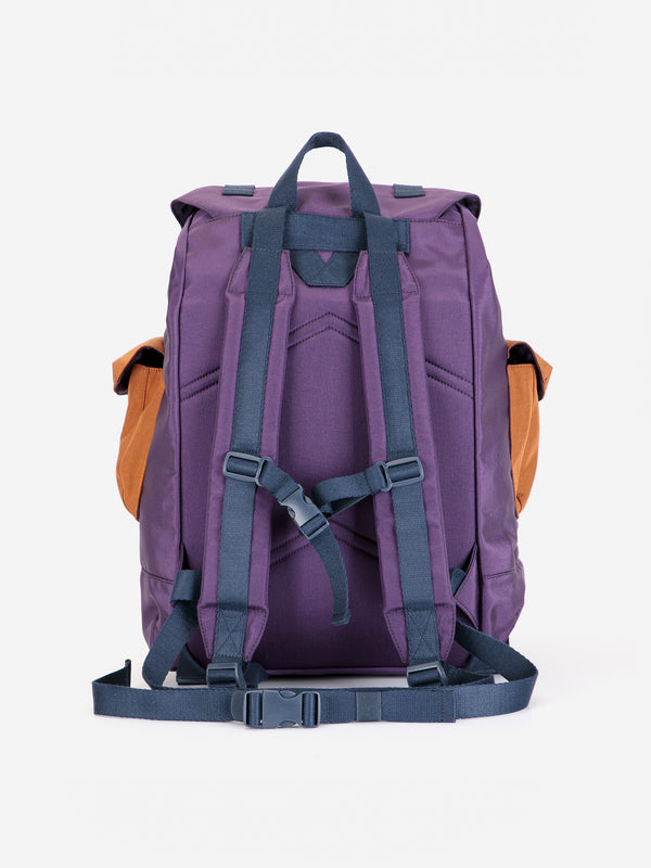Bobo Choses Colorblock Backback Unisex Rucksack Oldschool violett