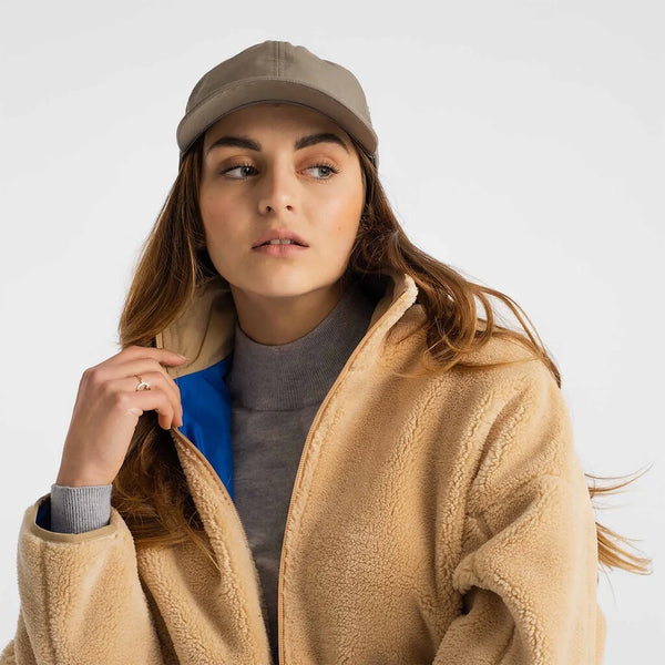 Selfhood Teddy Jacke Damen creme