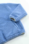 Arniko Moha Half Zip Fleecejacke Ice Blue Unisex Recycelt blau
