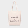 Dedicated Torekov Bird Tote Bag unisex Tragetasche weiß