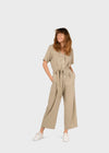 Klitmøller Marna Jumpsuit Damen Einteiler sand beige