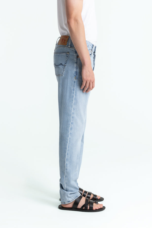 Kings Of Indigo Addo Super Light Used Jeans Herren blau