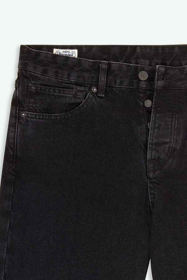Kings of Indigo Sushan Holo Black Used Jeans Hose Herren schwarz
