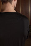About Companions Liron Eco Merino Black T-Shirt Herren schwarz