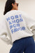 By-Bar Grey Melee Lili Amor Sweater Pullover Damen hellgrau