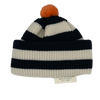 Thei Sprint TS-7 Beanie Mütze dunkelblau-weiß gestreift