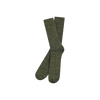 Bask in the Sun Txalupa Sock Moss Unisex Bio Baumwolle grün