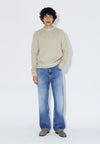 Dr. Denim Mid Fade Omar Relaxed Jeans Herren blau