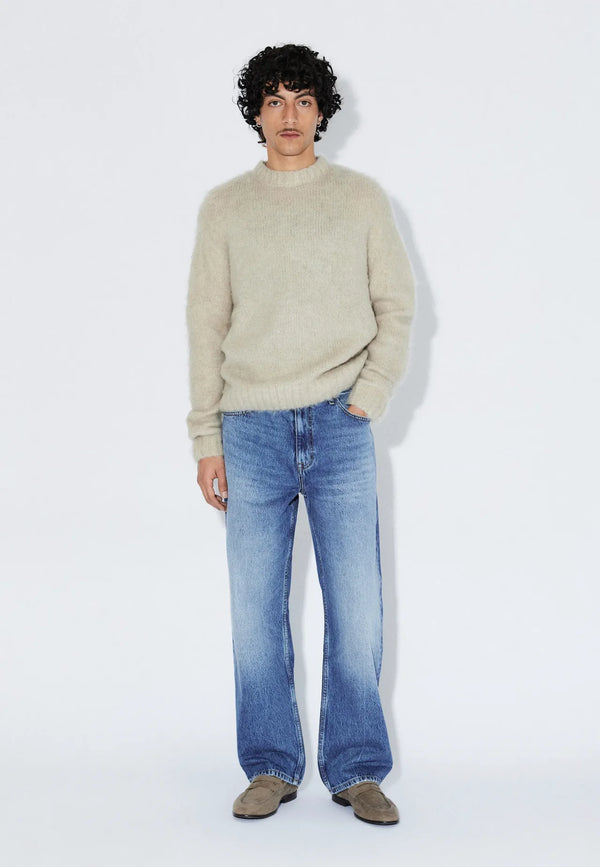 Dr. Denim Mid Fade Omar Relaxed Jeans Herren blau
