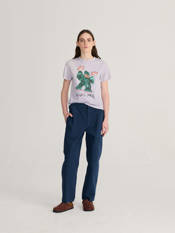 Bobo Choses Hug Me BC T-Shirt Cropped Damen lavender