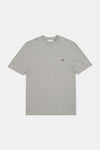 Edmmond Studios Duck Patch T-Shirt Herren Grau Meliert