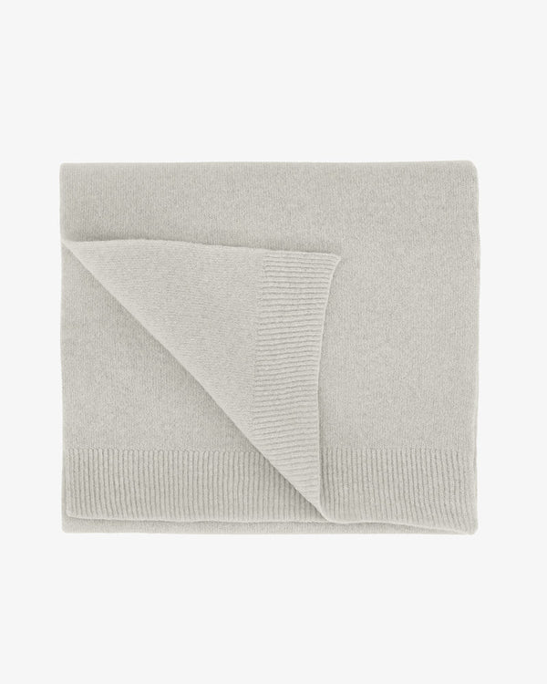 Colorful Standard Merino Wool Schal Limestone Grey Damen grau