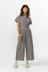 Suite13 Check Grey Alme Jumpsuit Damen kariert