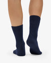 Colorful Standard Merino Wool Blend Socke - Navy Blue