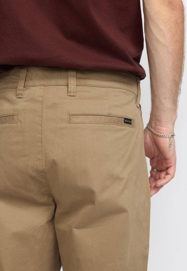 Revolution Chino Hose Herren khaki