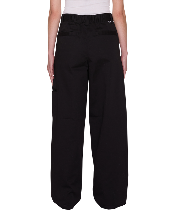 Obey Arden Pant Black Damen Baggy Fit Stoffhose Workwear schwarz
