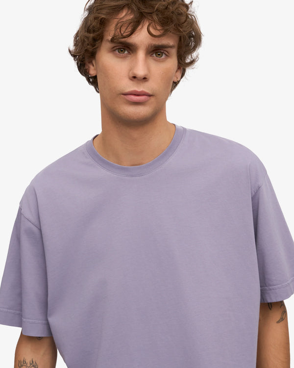 Colorful Standard Purple Jade Oversized T-Shirt Herren purple