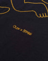 OLOW Cruising T-Shirt in Dunkelgrau – Detail OLOW x 3TTMAN