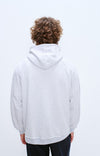American Vintage Baptown Kapuzenpullover Herren grau meliert