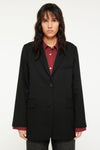 Elvine Odelia Blazer Black Dobby Structure Damen Jacke schwarz