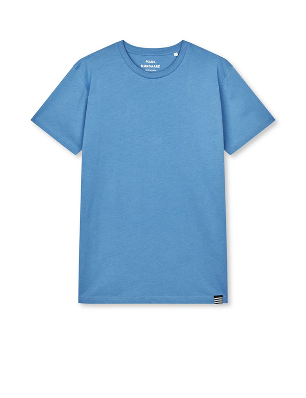 Mads Nørgaard Riviera Thor Fine Jersey T-Shirt Herren blau