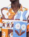 Olow Shirt Chemise Aloha Life Kurzarmhemd Herren bunt