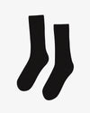 Colorful Standard Merino Wool Blend Socke - Deep Black