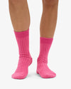 Colorful Standard Merino Wool Blend Socke - Bubblegum Pink