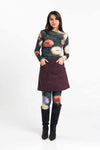 Suite13Lab Faro Skirt Cord Brown Damen Mini Rock braun