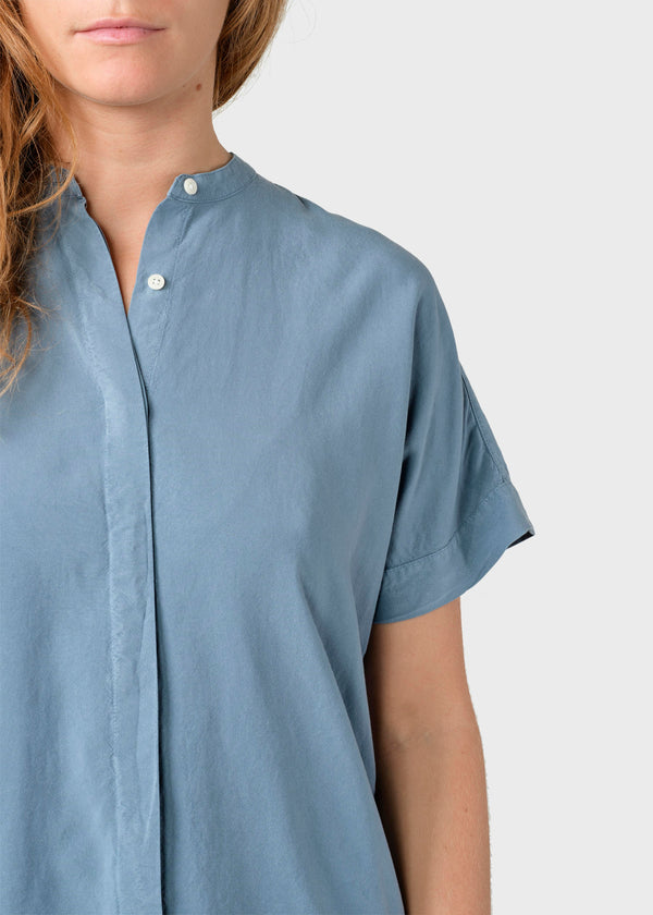 Klitmøller Li Shirt Damen Bluse hellblau