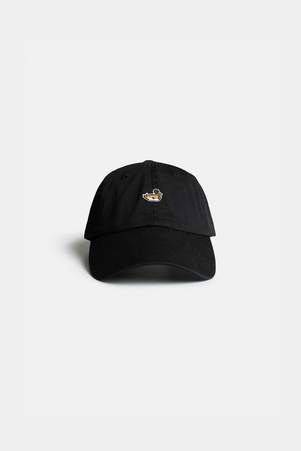 Edmmond Studios Duck Plain Black Patch Cap schwarz