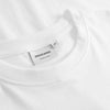 Dedicated Stockholm Race Bike EMB White T-Shirt Bio Baumwolle Shirt weiß