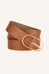 By-Bar Bella Belt Damen Gürtel Leder cognac braun