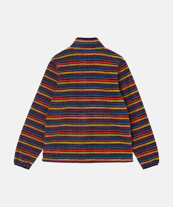 Gramicci Thermal Fleece Pullover Multi Stripe Herren Quarter Zip multi