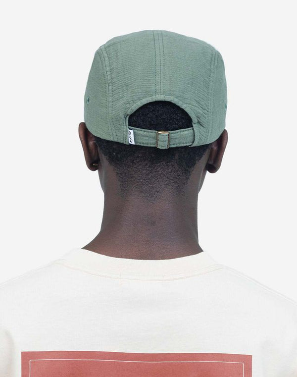 Olow Casquete Five Panel Signature Panel Pomba Cap Unisex salbeigrün