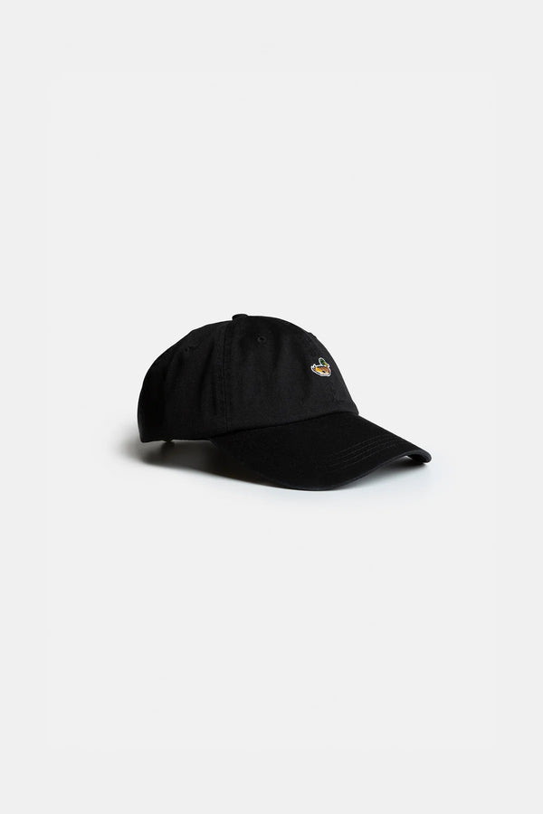 Edmmond Studios Duck Plain Black Patch Cap schwarz