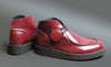 Oswen Ewaldi Polido Leder Schuh unisex bordeaux