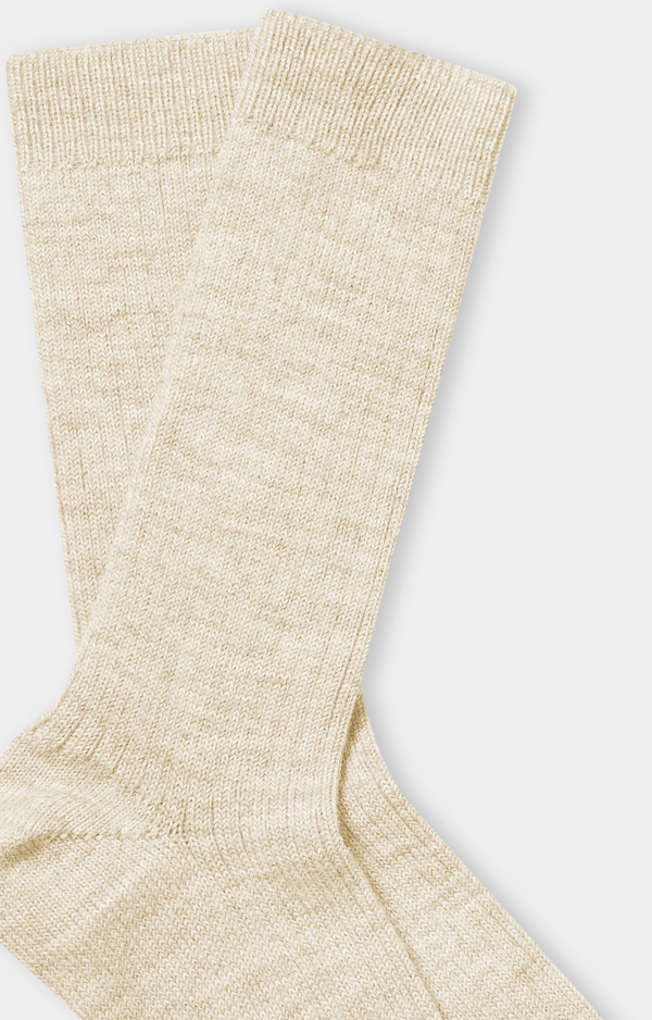 About Companions Alpaca Socks Herren undyed weiss