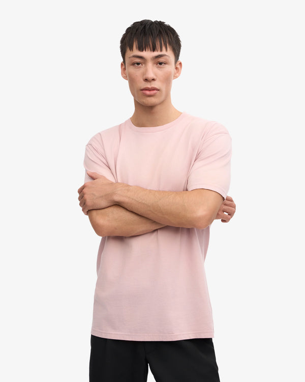 Colorful Standard Faded Pink Organic T-Shirt Herren hellrosa