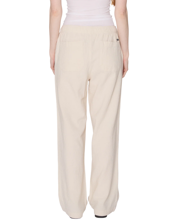 Obey Roses Embellished Natural Pants Hose creme