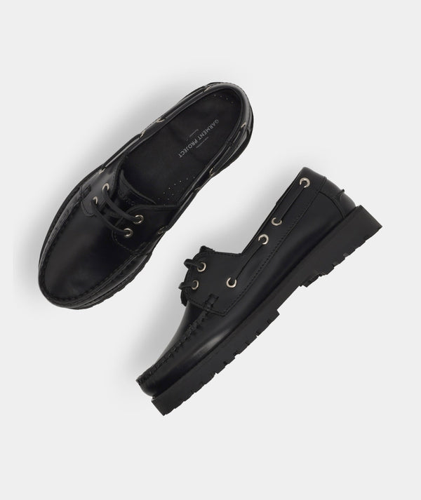 Garment Project Ollie Boat Shoe Schuhe Damen schwarz