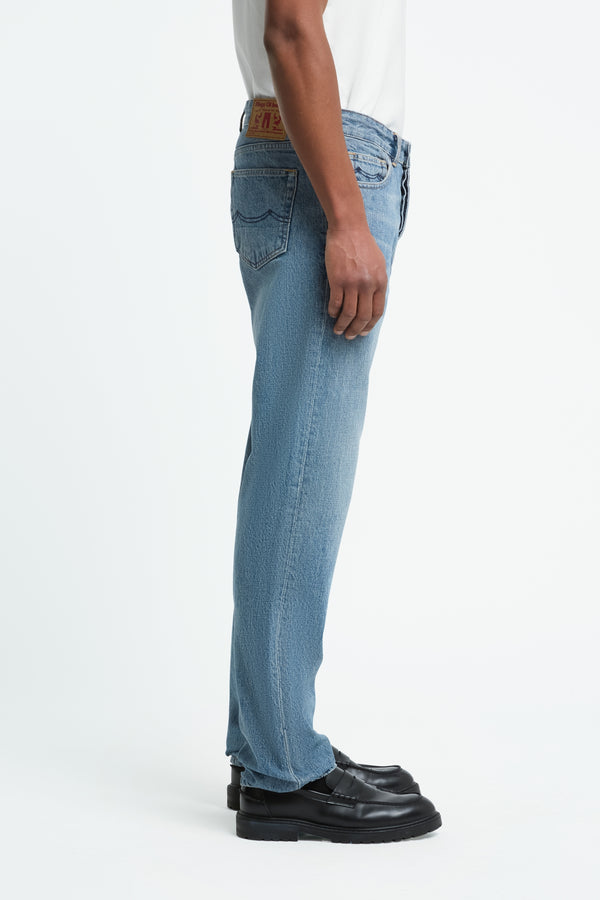 Kings of Indigo Ceky Blue Tint Arthur 5 Pocket Jeans Unsex blau