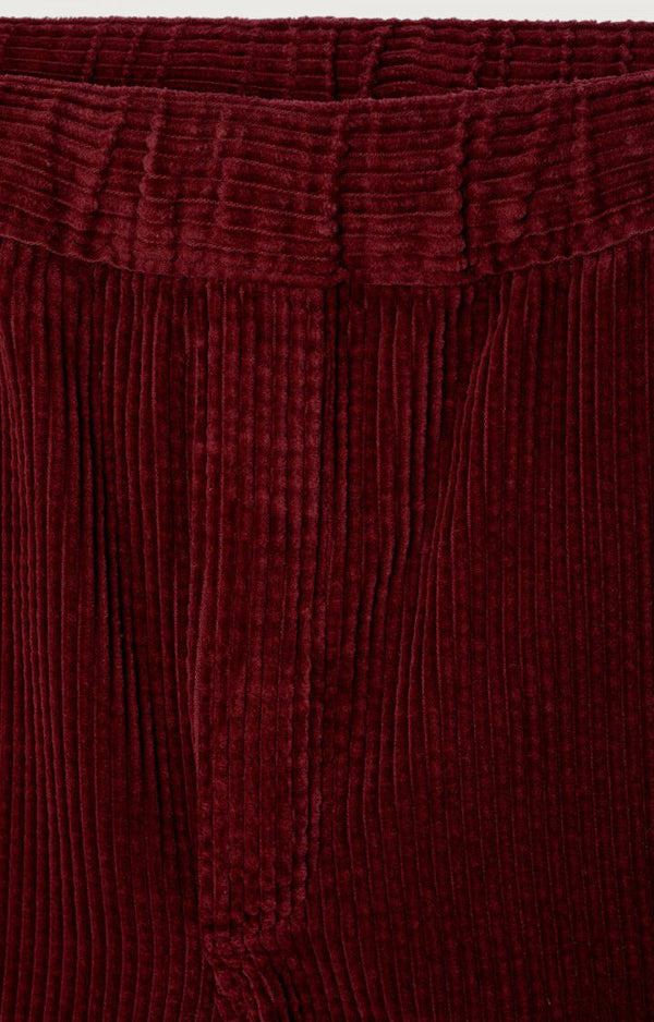 American Vintage Padow Jogginghose Vintage Acerola Herren weinrot