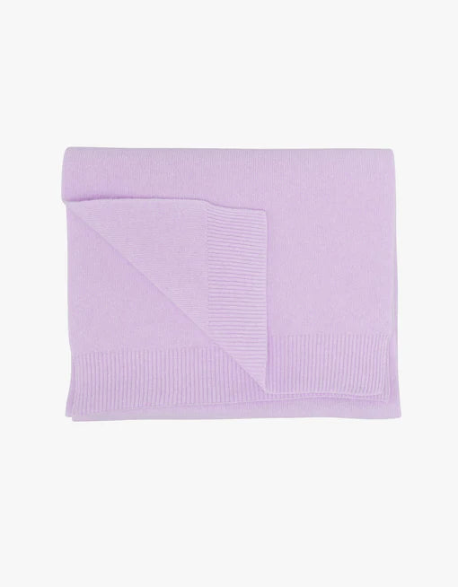 Colorful Standard Merino Wool Schal Damen Soft Laveder