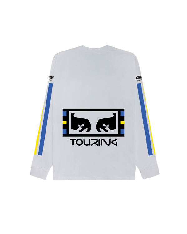 Obey Competition Longsleeve White Herren Langarmshirt weiß