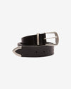 Obey Leather Belt Gürtel schwarz