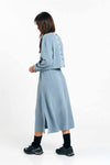 Suite13Lab Sintra Blouse Blue Gray Damen Bluse Lyocell graublau