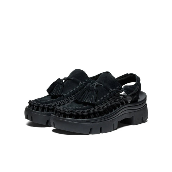 KEEN Unisex UNEEK PLT Tassel Sneaker schwarz