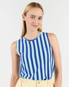 Wemoto Sleeveless Top Damen blau gestreift